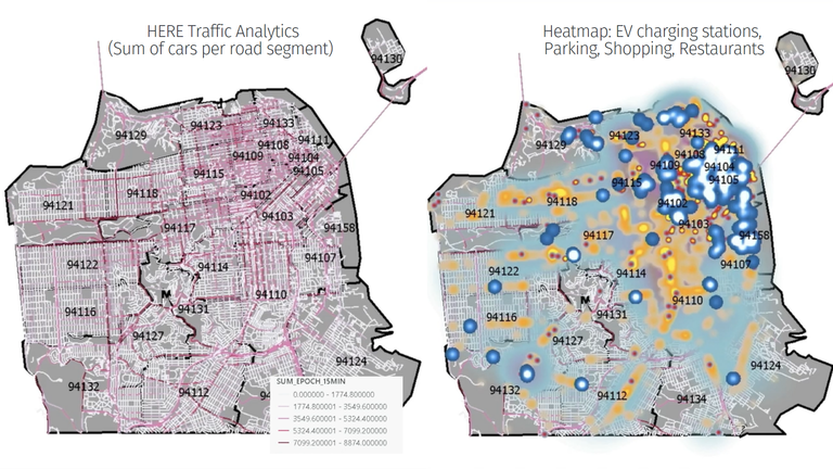 Site Selection For EV Charging Stations Using HERE EV Charge Points API ...