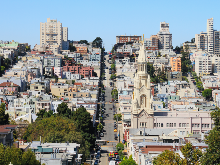 A view of San Francisco, California.